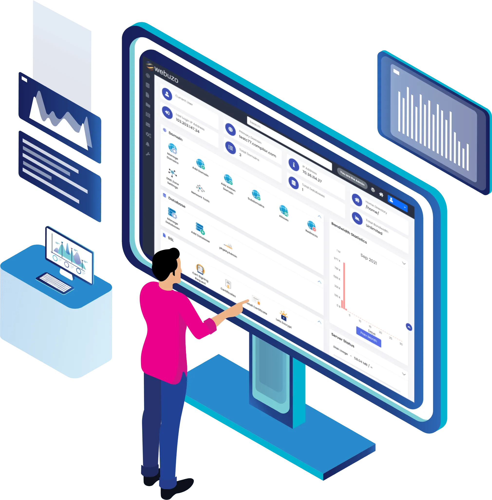 نمونه طراحی سایت حرفه‌ای توسط کامیاب هاست